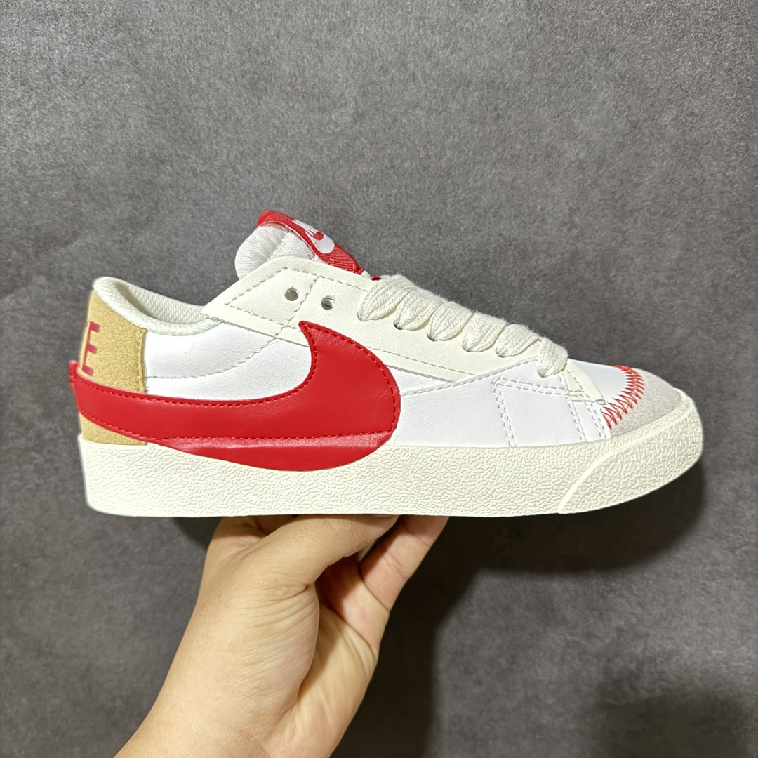 耐克 Nike Blazer Low ‘77 Jumbo 男女子运动板鞋 抓地板鞋 革新重塑经典街头人气鞋款。采用人气传