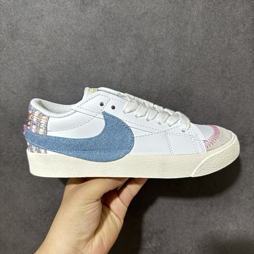 耐克 Nike Blazer Low ‘77 Jumbo 男女子运动板鞋 抓地板鞋 革新重塑经典街头人气鞋款。采用人气传