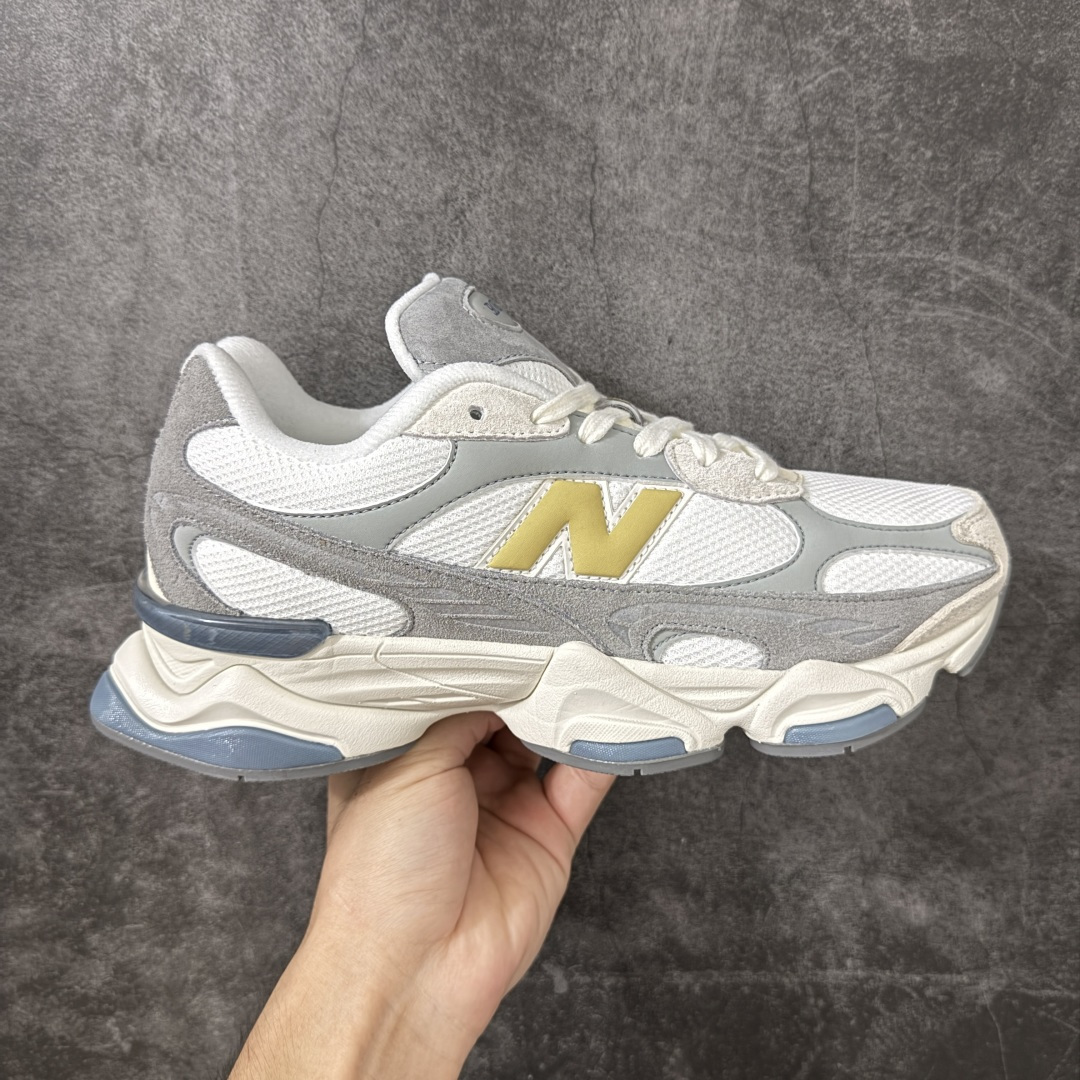 New Balance NB9060 联名款 复古休闲运动慢跑鞋 U90609BO 全套原楦原纸板原厂数据开发 进口三明