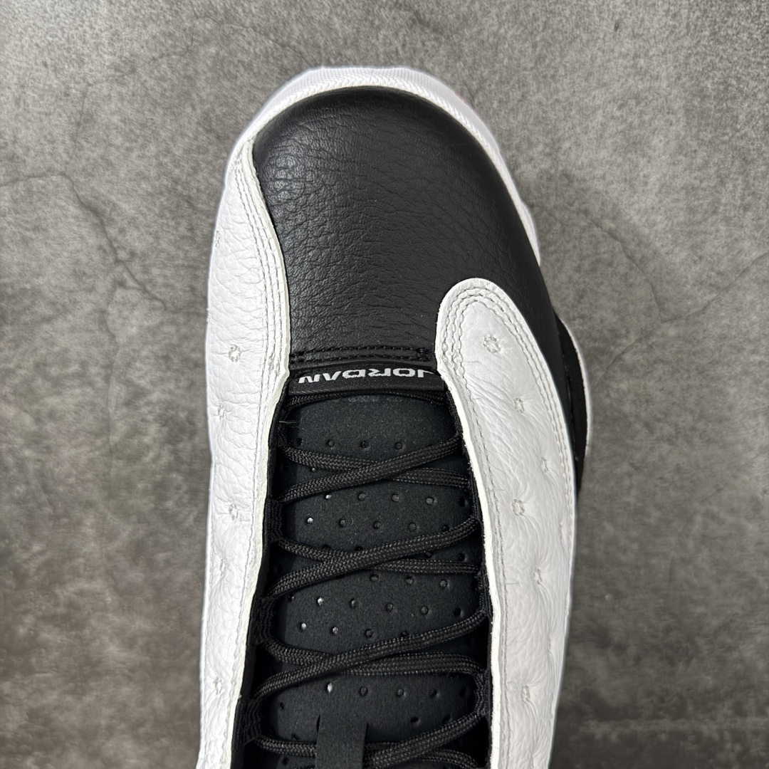 Air Jordan AJ13 Retro 黑白熊猫 -104 全新批次 原楦原档案数据开模打造 公司渠道原装全息3D猫 Air Jordan AJ13 Retro 黑白熊猫 -104 全新批次 原楦原档案数据开模打造 公司渠道原装全息3D猫
