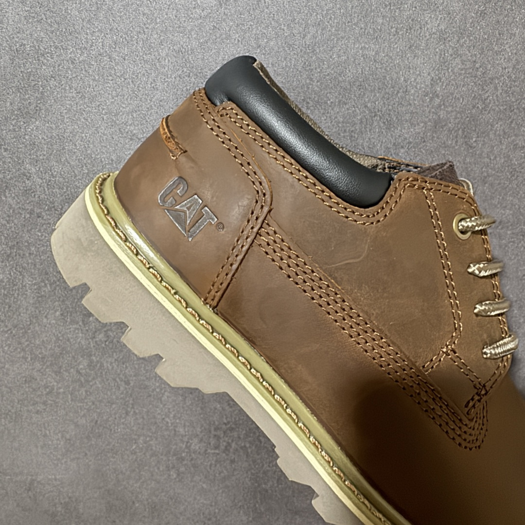 CAT/卡特 硬汉推土机品牌 秋冬新款 户外低帮舒适休闲工装鞋 CRAlL SPORT LOW 选用经典磨砂头层牛皮鞋面