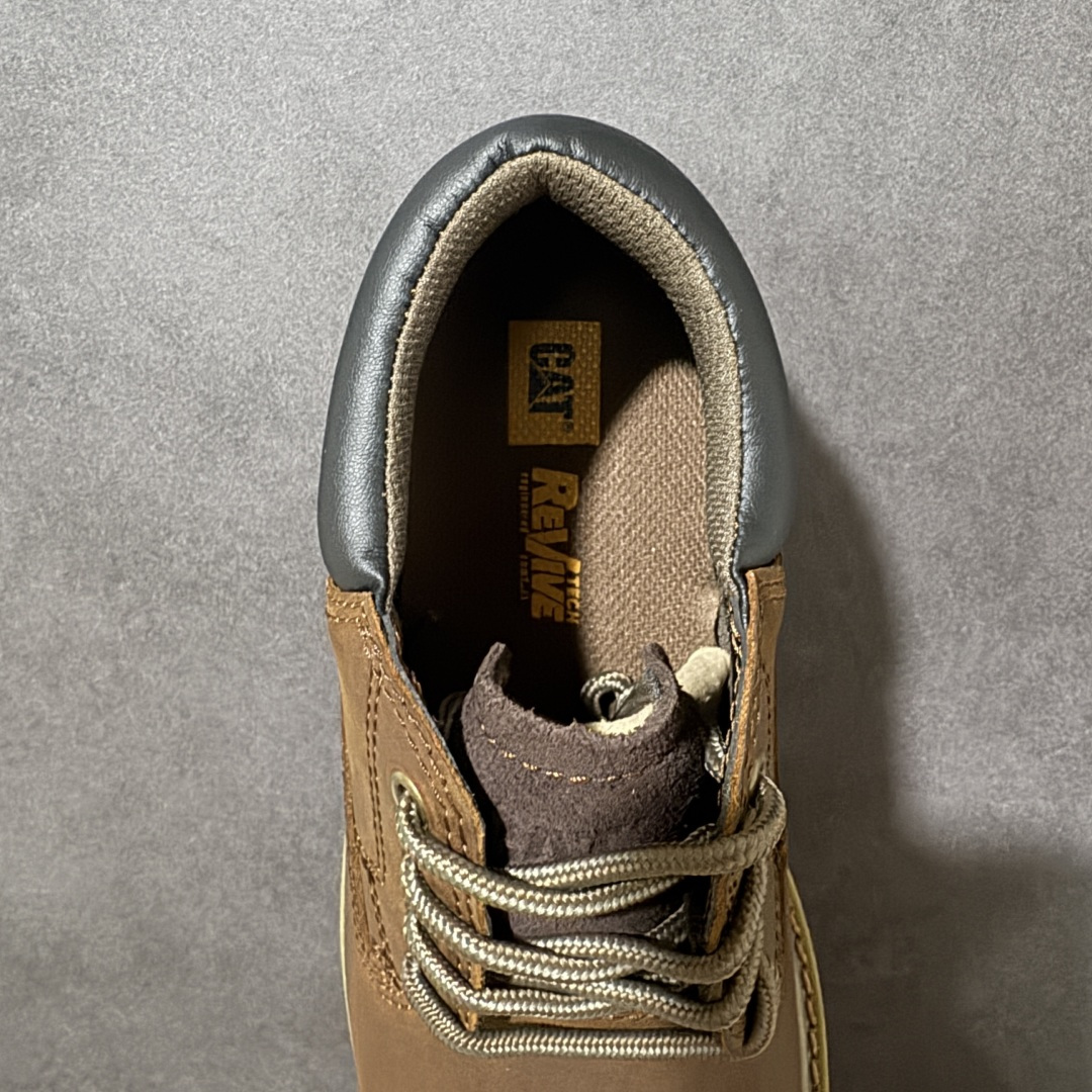 CAT/卡特 硬汉推土机品牌 秋冬新款 户外低帮舒适休闲工装鞋 CRAlL SPORT LOW 选用经典磨砂头层牛皮鞋面