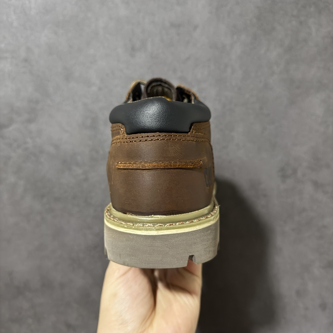 CAT/卡特 硬汉推土机品牌 秋冬新款 户外低帮舒适休闲工装鞋 CRAlL SPORT LOW 选用经典磨砂头层牛皮鞋面