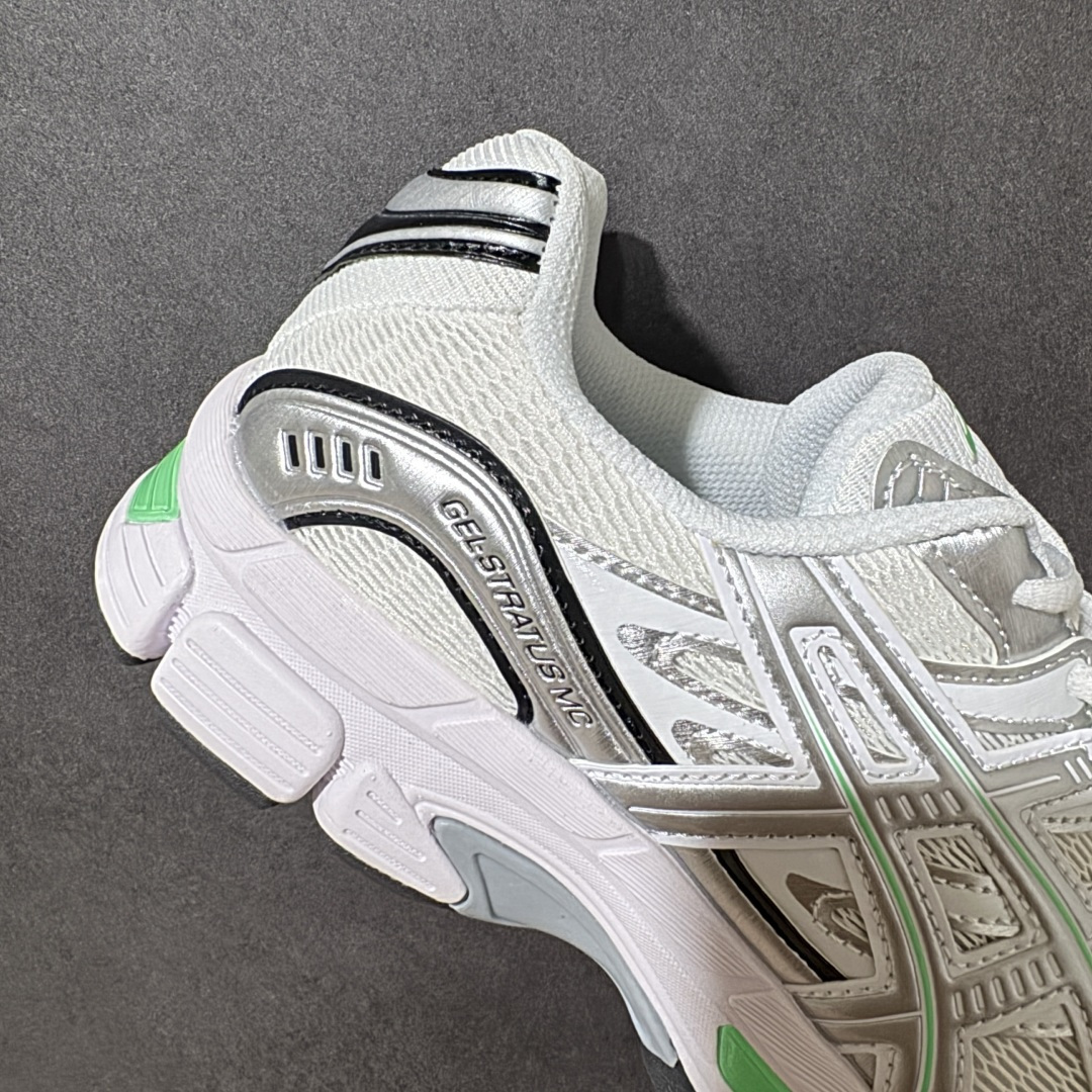 Asics Gel-Stratus Mc系列 亚瑟士 低帮轻量缓震休闲运动跑步鞋 货号:1203B049-100 尺码: