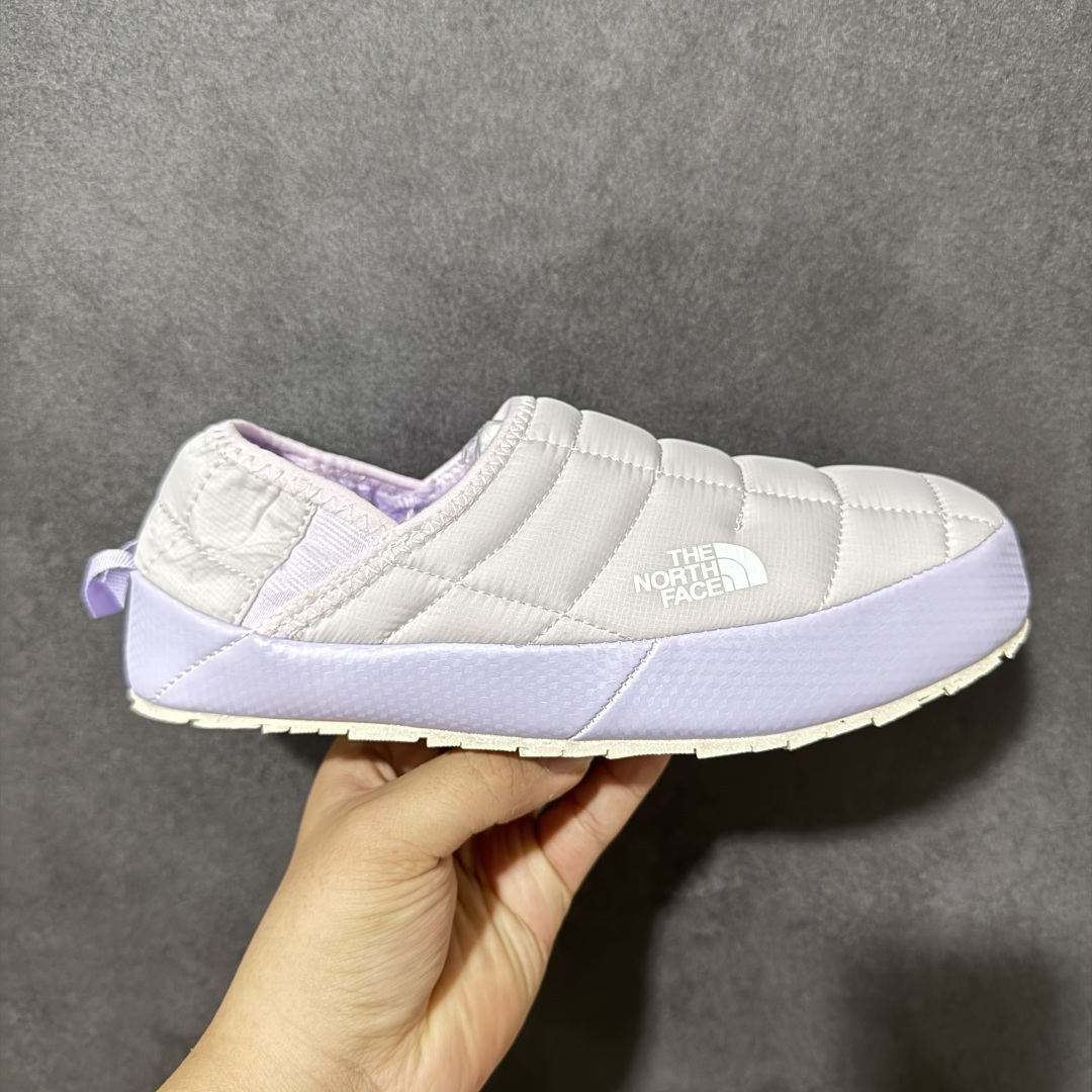 The North Face 北面 ThermoBall V 保暖营地鞋 香芋紫 鞋面防泼水面料，菱格充棉填充，Ther