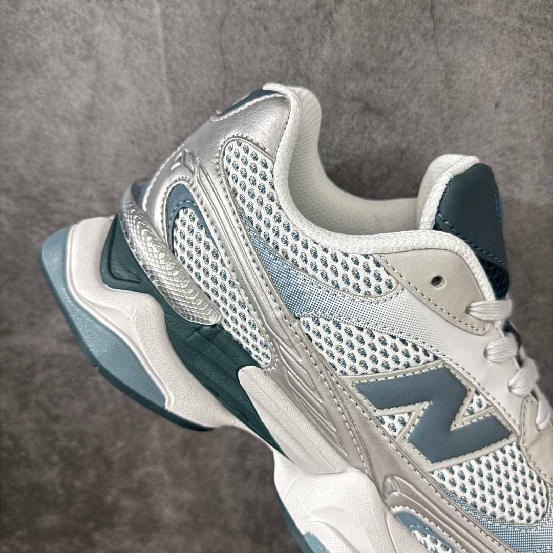 New Balance NB9060 联名款 复古休闲运动慢跑鞋 U90606BA 全套原楦原纸板原厂数据开发 进口三明