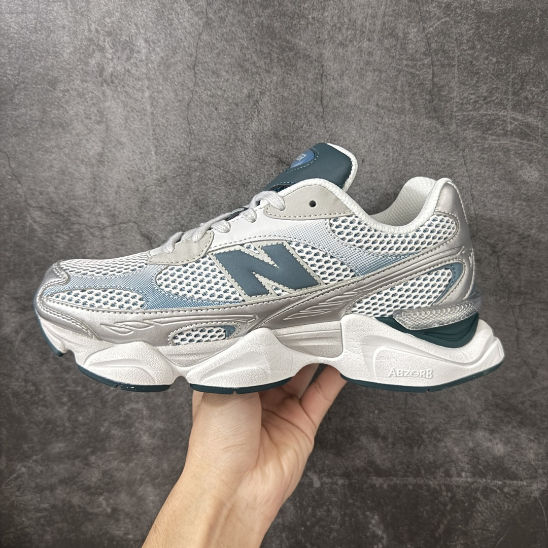 New Balance NB9060 联名款 复古休闲运动慢跑鞋 U90606BA 全套原楦原纸板原厂数据开发 进口三明