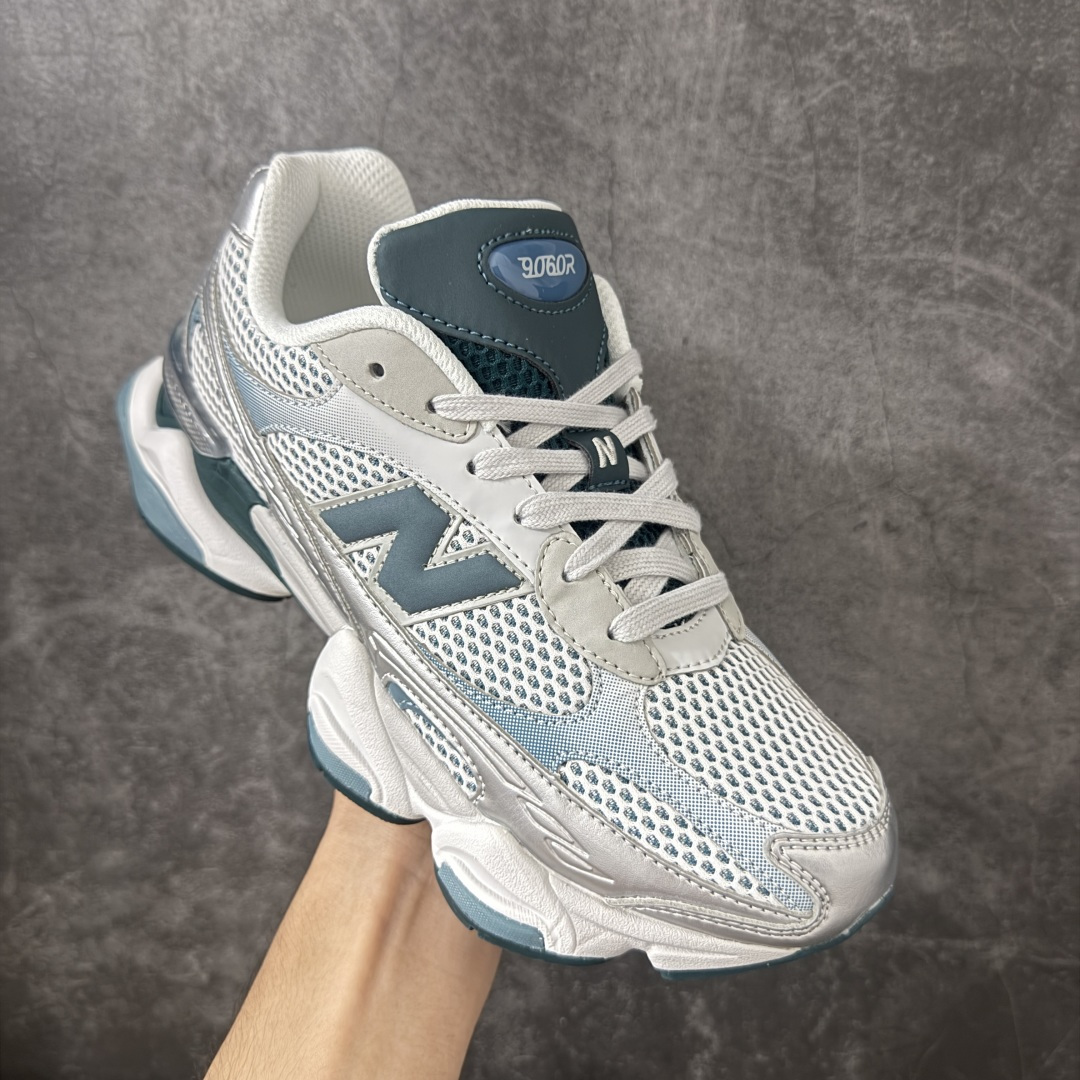 New Balance NB9060 联名款 复古休闲运动慢跑鞋 U90606BA 全套原楦原纸板原厂数据开发 进口三明