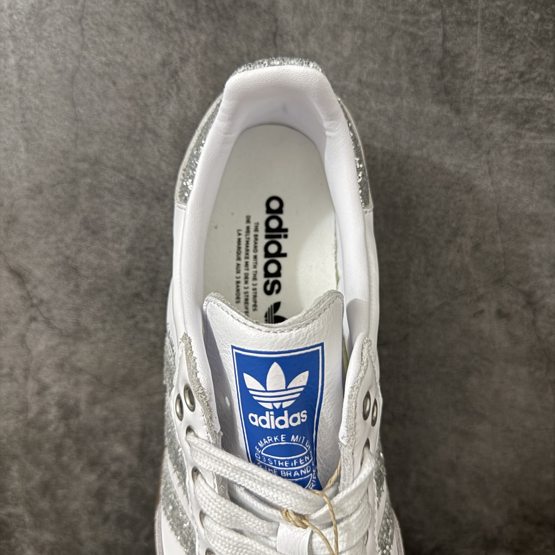 AD Original Samba OG 复古经典轻便板鞋 白银 全头层纳帕软皮材料 质感 品质相当好 区别市场通货 这