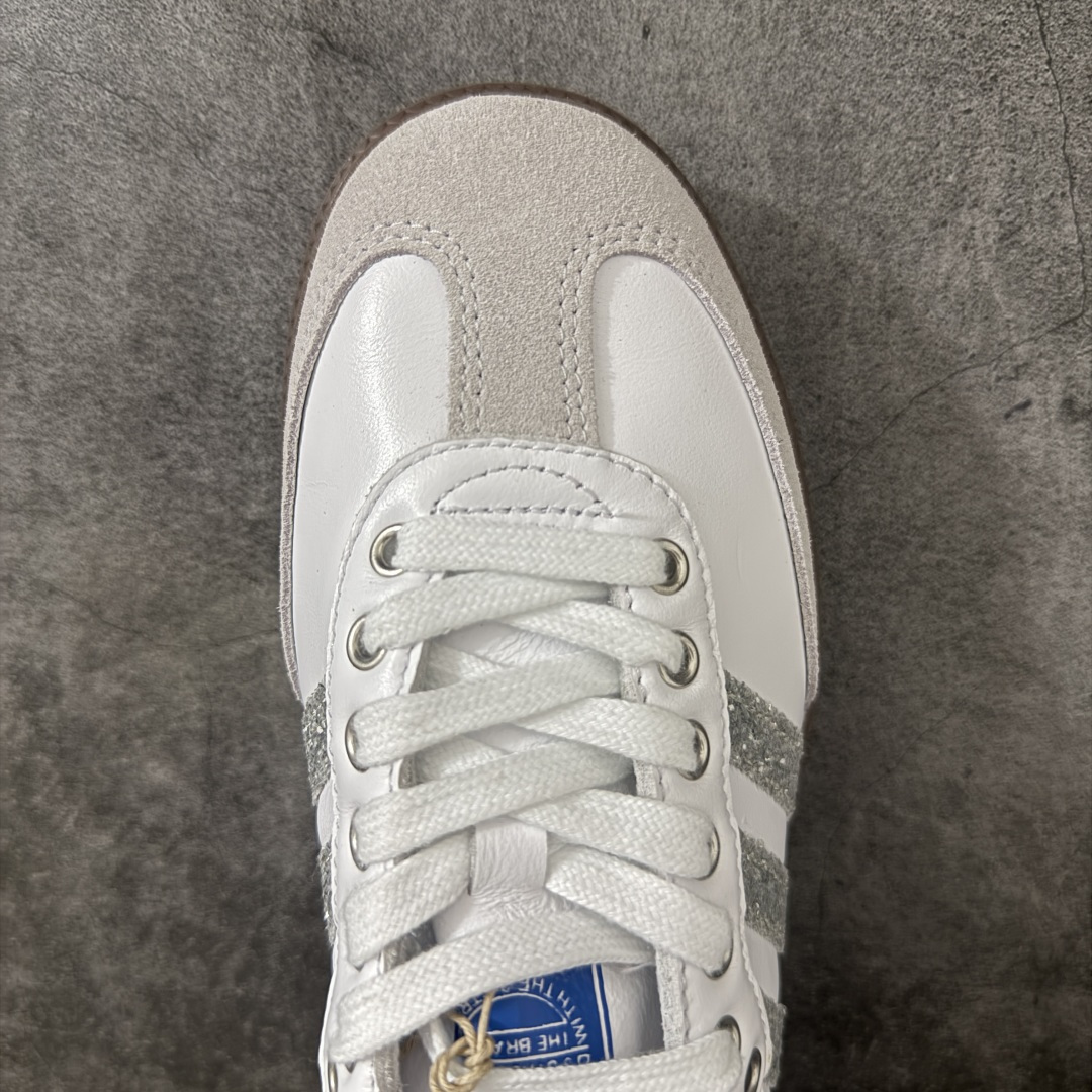 AD Original Samba OG 复古经典轻便板鞋 白银 全头层纳帕软皮材料 质感 品质相当好 区别市场通货 这