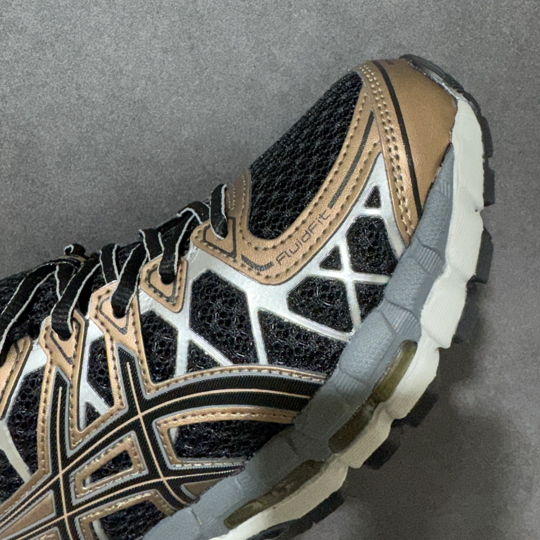 亚瑟士 ASICS GEL-KAYANO 20 复古休闲老爹鞋 鞋面网眼+翻毛皮拼接，复古Y2K风格，透气舒适，后跟内置