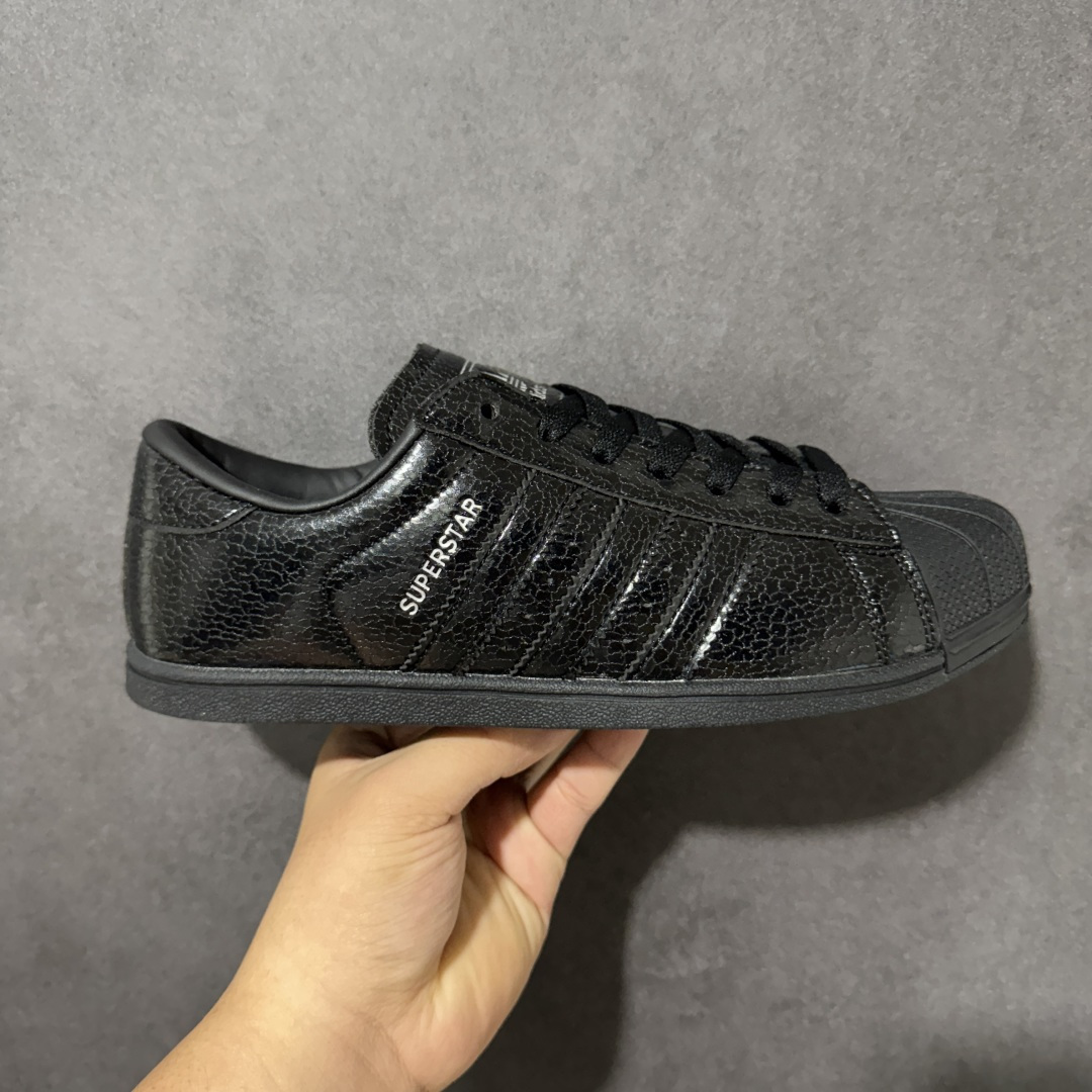 阿迪达斯 adidas originals SUPERSTAR LO PRO 黑色 货号：H3881 尺码：35.5 3