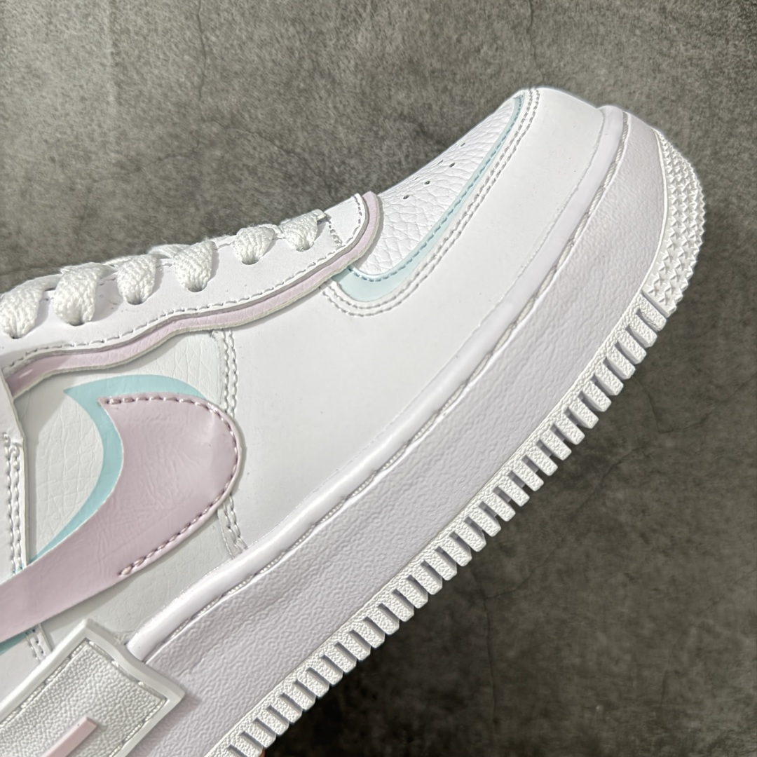 Nike Air Force 1 Shadow 耐克 空军一号 马卡龙 百搭舒适透气 低帮板鞋 为经典设计注入玩味元素 
