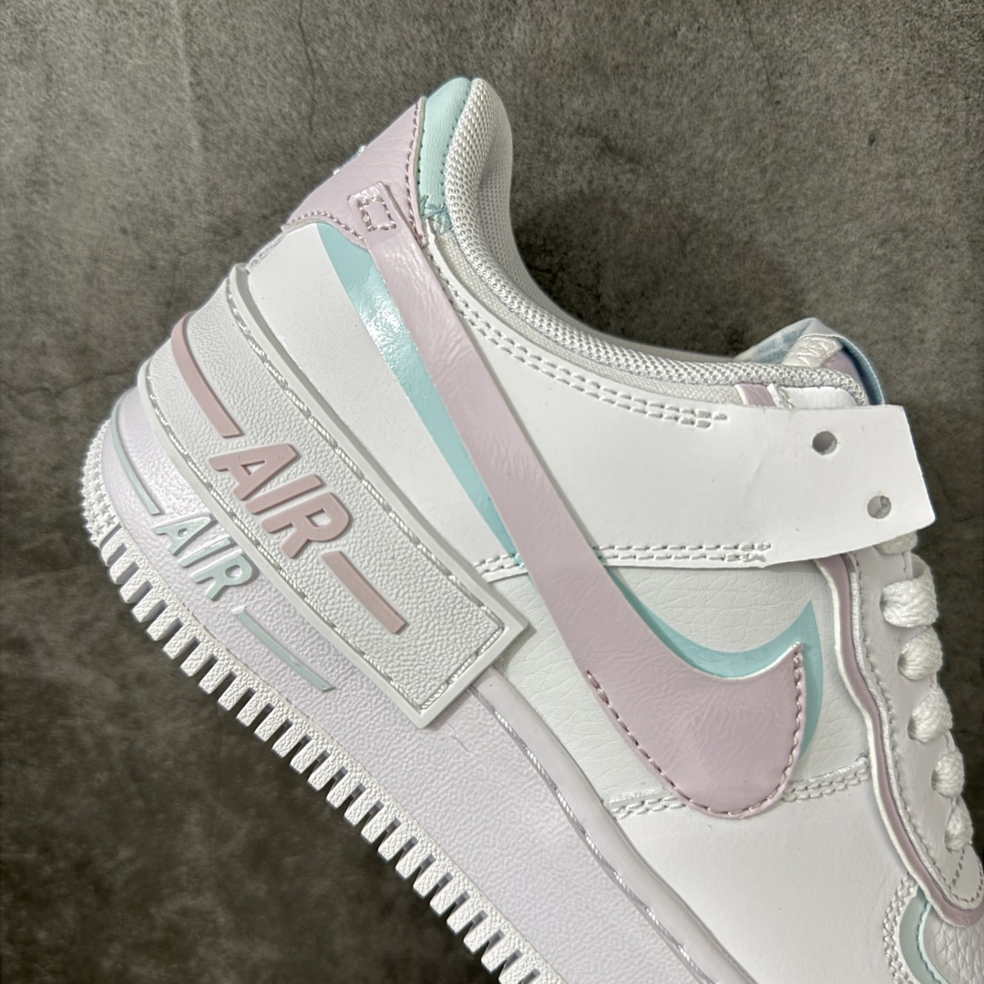 Nike Air Force 1 Shadow 耐克 空军一号 马卡龙 百搭舒适透气 低帮板鞋 为经典设计注入玩味元素 