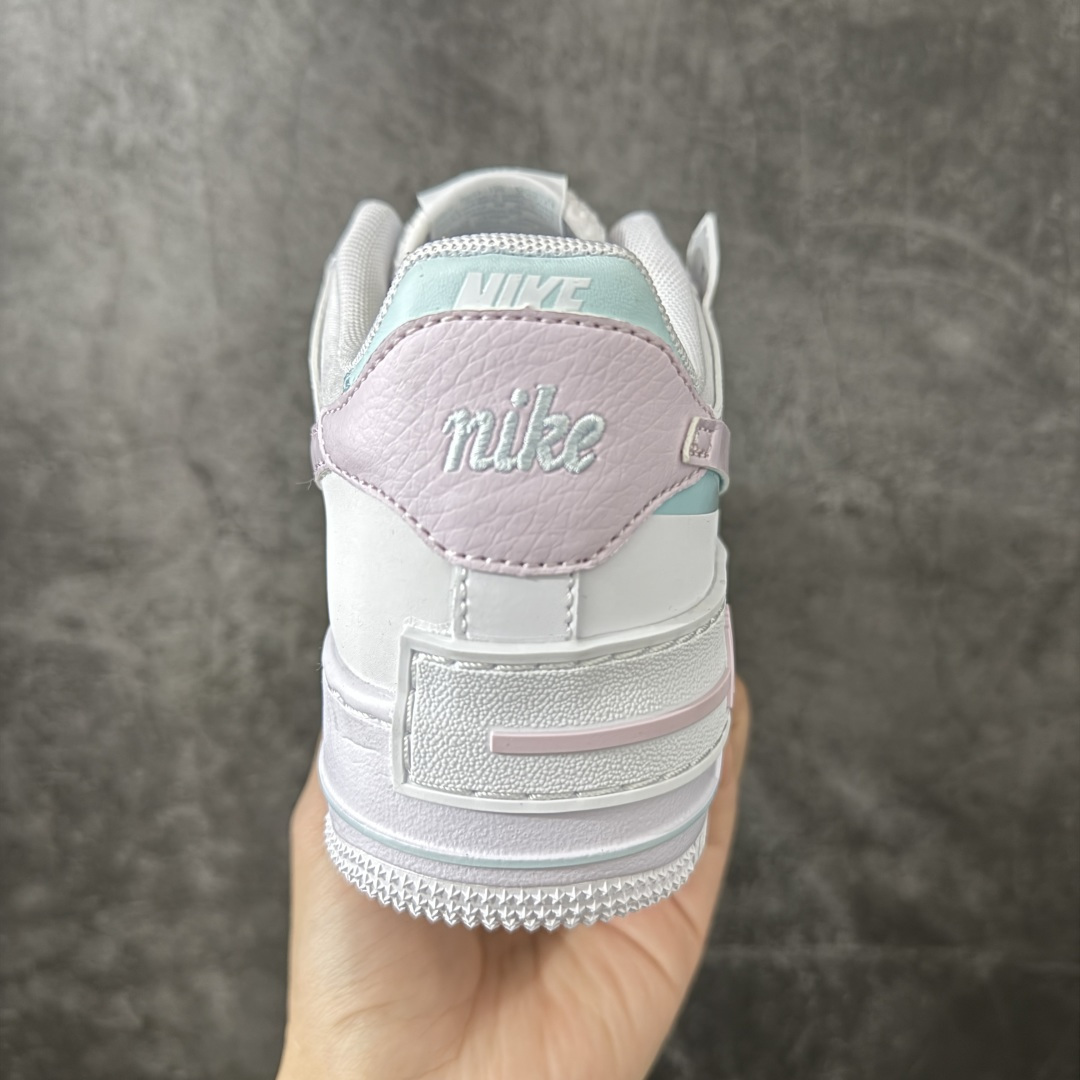 Nike Air Force 1 Shadow 耐克 空军一号 马卡龙 百搭舒适透气 低帮板鞋 为经典设计注入玩味元素 