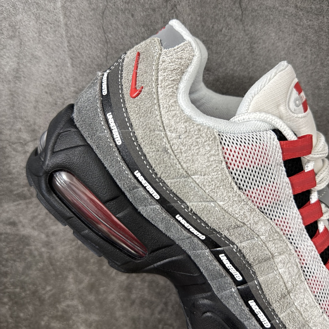 Nike Air Max 95 黑灰红联名 货号：IB4523-003 顶级版 开发数月 原版开发 多道QC质检 鞋型完