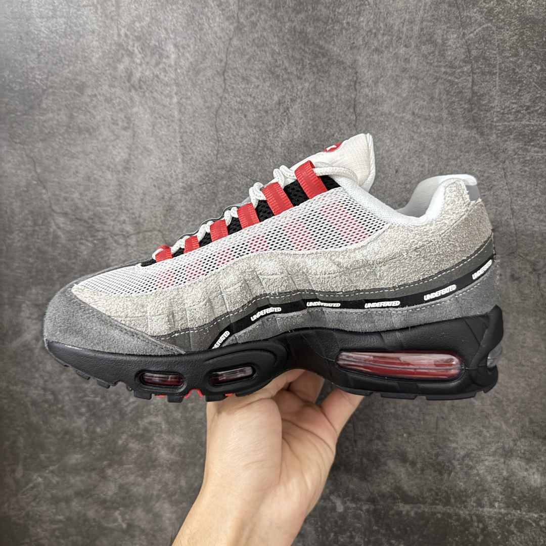 Nike Air Max 95 黑灰红联名 货号：IB4523-003 顶级版 开发数月 原版开发 多道QC质检 鞋型完