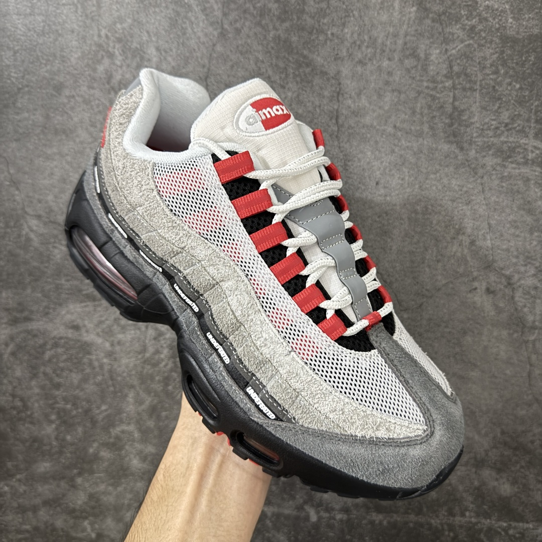 Nike Air Max 95 黑灰红联名 货号：IB4523-003 顶级版 开发数月 原版开发 多道QC质检 鞋型完