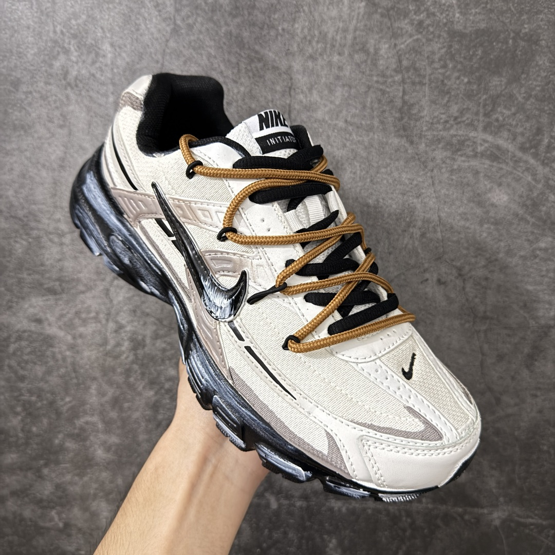 NIKE INITIATOR 创始者系列复古休闲运动舒适跑鞋 此款为人工手绘定制图案 原版基于Nike Initiato