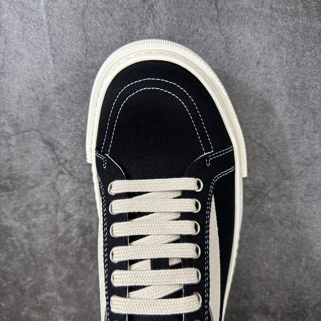 帆布匡威RO / Rick Owens DRKSHDW 瑞克·欧文斯 大匡威/低帮水洗牛仔帆布 低帮 西瓜头 东莞原厂进