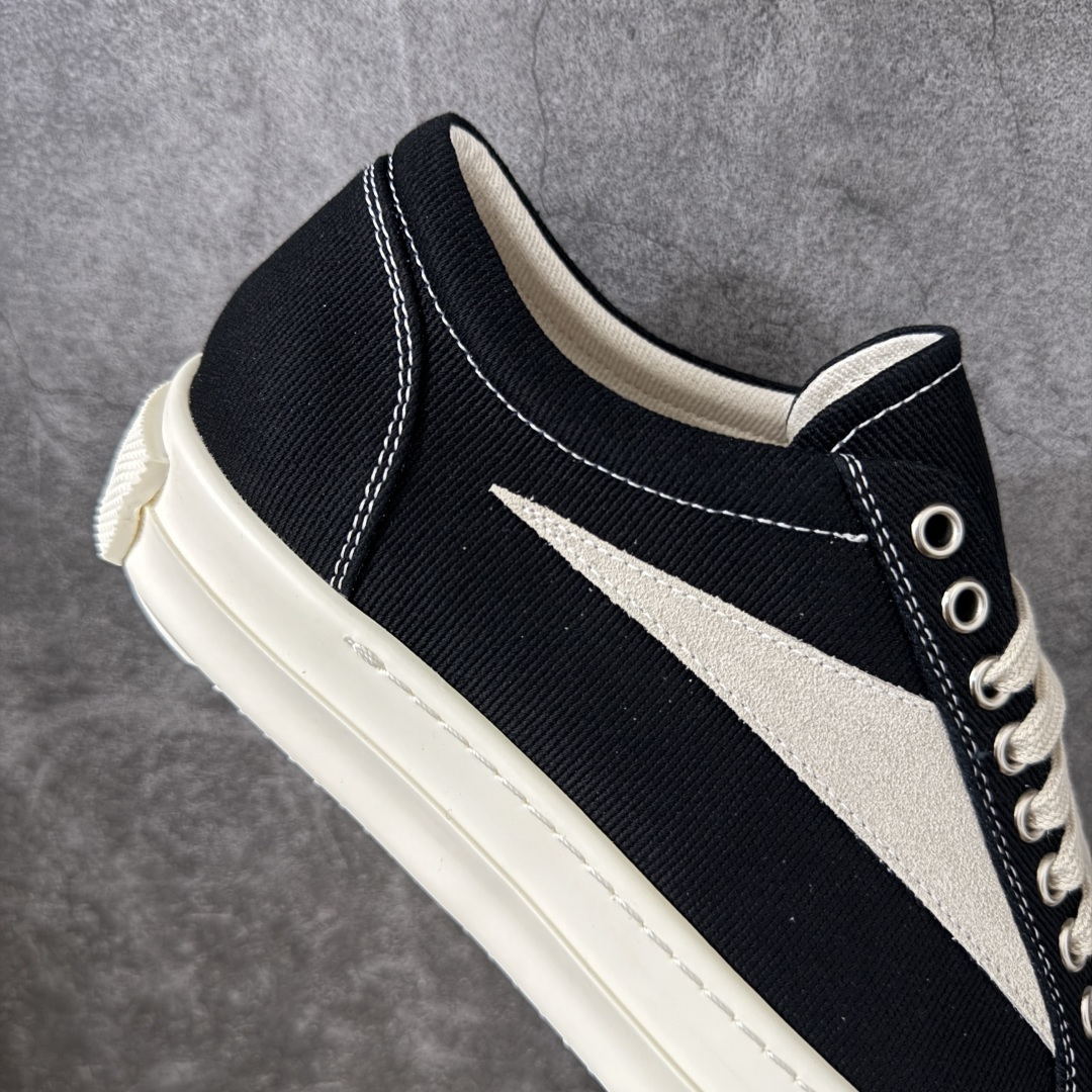帆布匡威RO / Rick Owens DRKSHDW 瑞克·欧文斯 大匡威/低帮水洗牛仔帆布 低帮 西瓜头 东莞原厂进