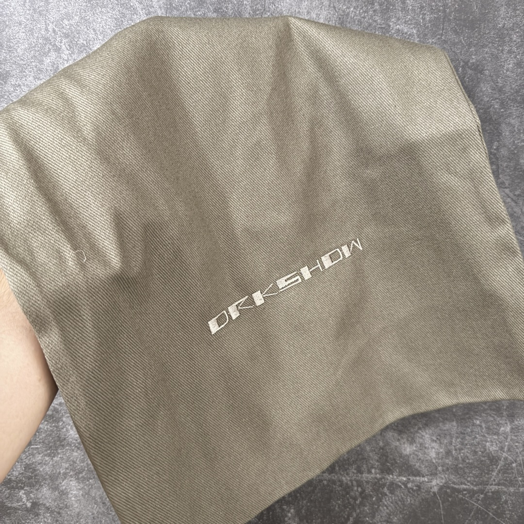 帆布匡威RO / Rick Owens DRKSHDW 瑞克·欧文斯 大匡威/低帮水洗牛仔帆布 低帮 西瓜头 东莞原厂进