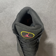 Jordan Air Jordan 13 "Playoffs" 潮流 中帮 复古篮球鞋 男女同款 黑色 季后赛 货号:- Jordan Air Jordan 13 "Playoffs" 潮流 中帮 复古篮球鞋 男女同款 黑色 季后赛 货号:-