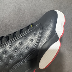 Jordan Air Jordan 13 "Playoffs" 潮流 中帮 复古篮球鞋 男女同款 黑色 季后赛 货号:- Jordan Air Jordan 13 "Playoffs" 潮流 中帮 复古篮球鞋 男女同款 黑色 季后赛 货号:-