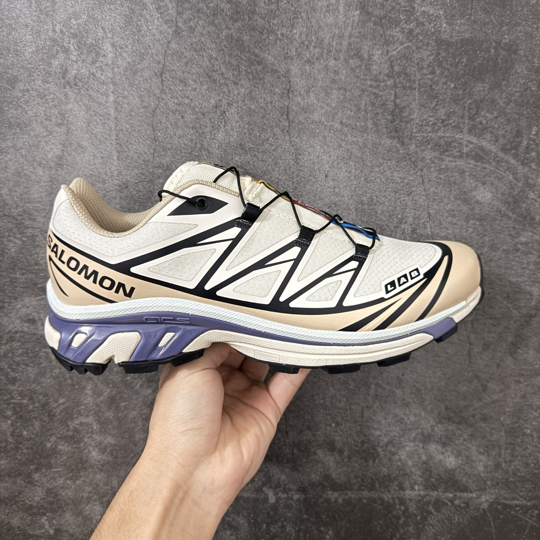 Salomon XT-6 新配色  萨洛蒙复古潮流户外机能登山跑鞋 纯原外贸平台特供订单 耗时半年巨作 全套原纸板楦头开