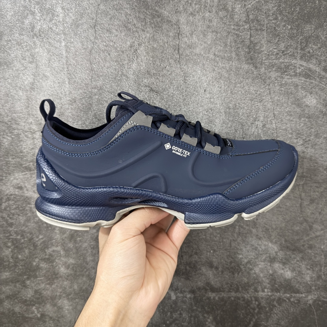 Eccoo爱步 Biom C Trail 时尚简约牛皮减震耐磨低帮休闲跑步鞋 ECCO以三大核心特征为依托：北欧设计风格