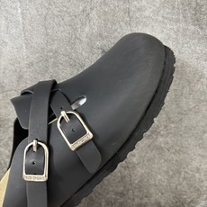 Birkenstock 勃肯/博肯软木软底 休闲鞋半拖拖鞋 黑色 品质升级版 市场最好品质 十年ZP代工厂老师傅工艺 纯 Birkenstock 勃肯/博肯软木软底 休闲鞋半拖拖鞋 黑色 品质升级版 市场最好品质 十年ZP代工厂老师傅工艺 纯