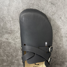 Birkenstock 勃肯/博肯软木软底 休闲鞋半拖拖鞋 黑色 品质升级版 市场最好品质 十年ZP代工厂老师傅工艺 纯 Birkenstock 勃肯/博肯软木软底 休闲鞋半拖拖鞋 黑色 品质升级版 市场最好品质 十年ZP代工厂老师傅工艺 纯