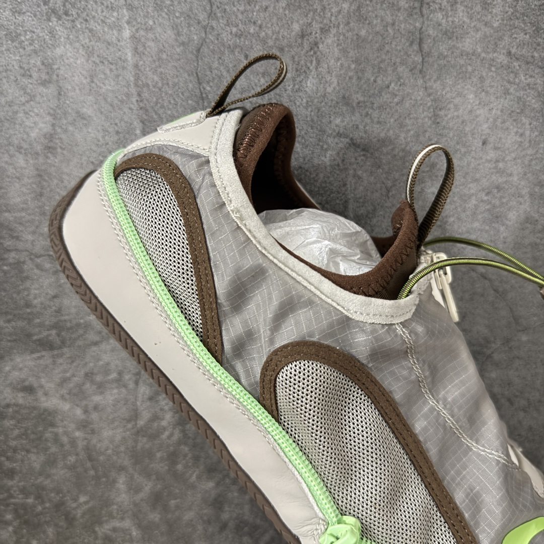 Balenciaga巴黎世家 Pocket Pocket 圆头抽绳 低帮 板鞋 男款口袋拉链折叠 米色拼荧光绿 2026