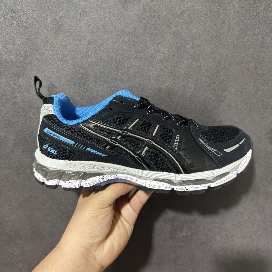 ASICS亚瑟士 GEL‑KAYANO 12.1 复古跑鞋 鞋面透气工程网布搭配合成革支撑框架，透气性良好，鞋身线条硬朗