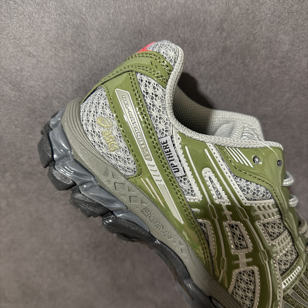 ASICS亚瑟士 GEL‑KAYANO 12.1 复古跑鞋 鞋面透气工程网布搭配合成革支撑框架，透气性良好，鞋身线条硬朗