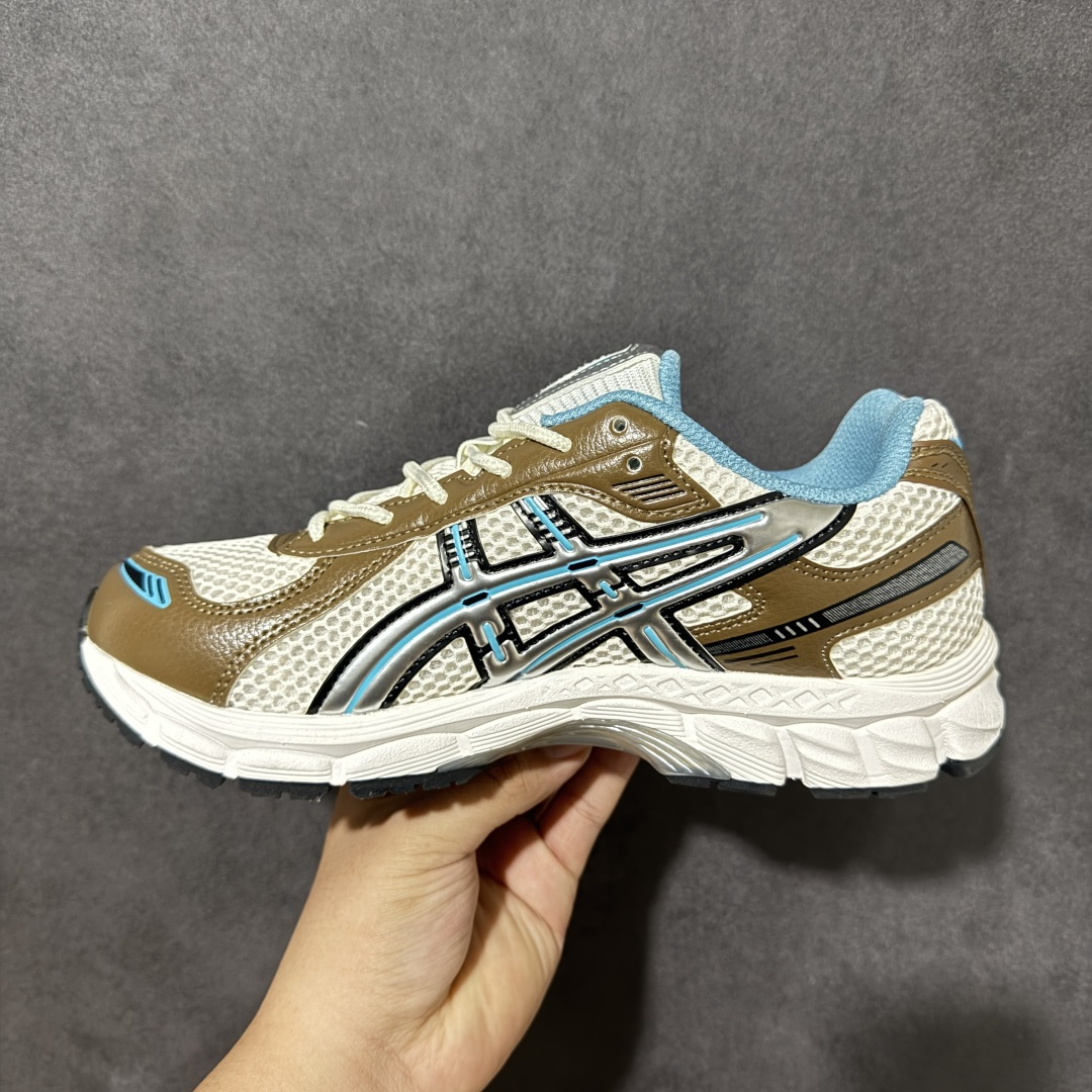 ASICS亚瑟士 GEL‑KAYANO 12.1 复古跑鞋 鞋面透气工程网布搭配合成革支撑框架，透气性良好，鞋身线条硬朗