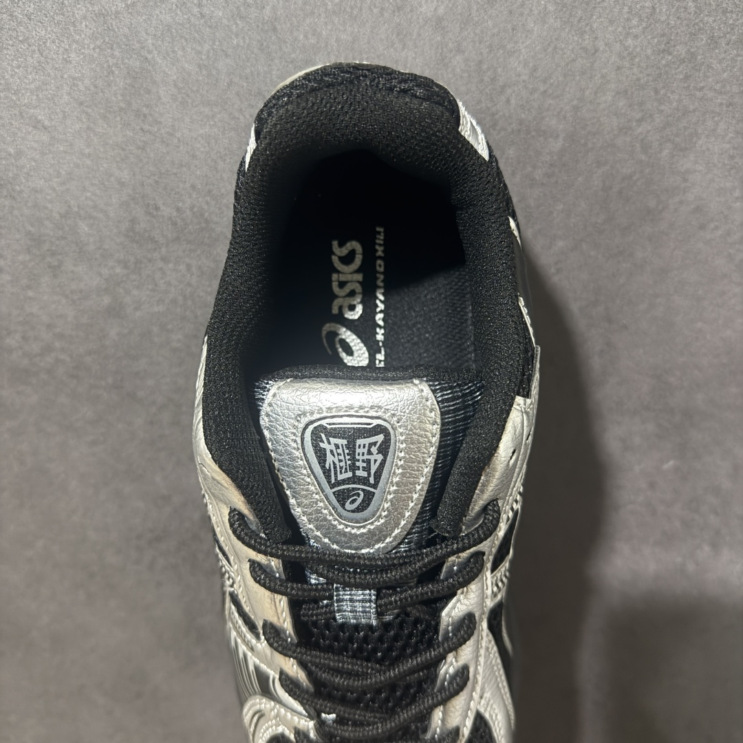 ASICS亚瑟士 GEL‑KAYANO 12.1 复古跑鞋 鞋面透气工程网布搭配合成革支撑框架，透气性良好，鞋身线条硬朗