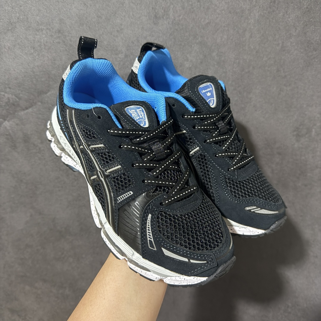 ASICS亚瑟士 GEL‑KAYANO 12.1 复古跑鞋 鞋面透气工程网布搭配合成革支撑框架，透气性良好，鞋身线条硬朗