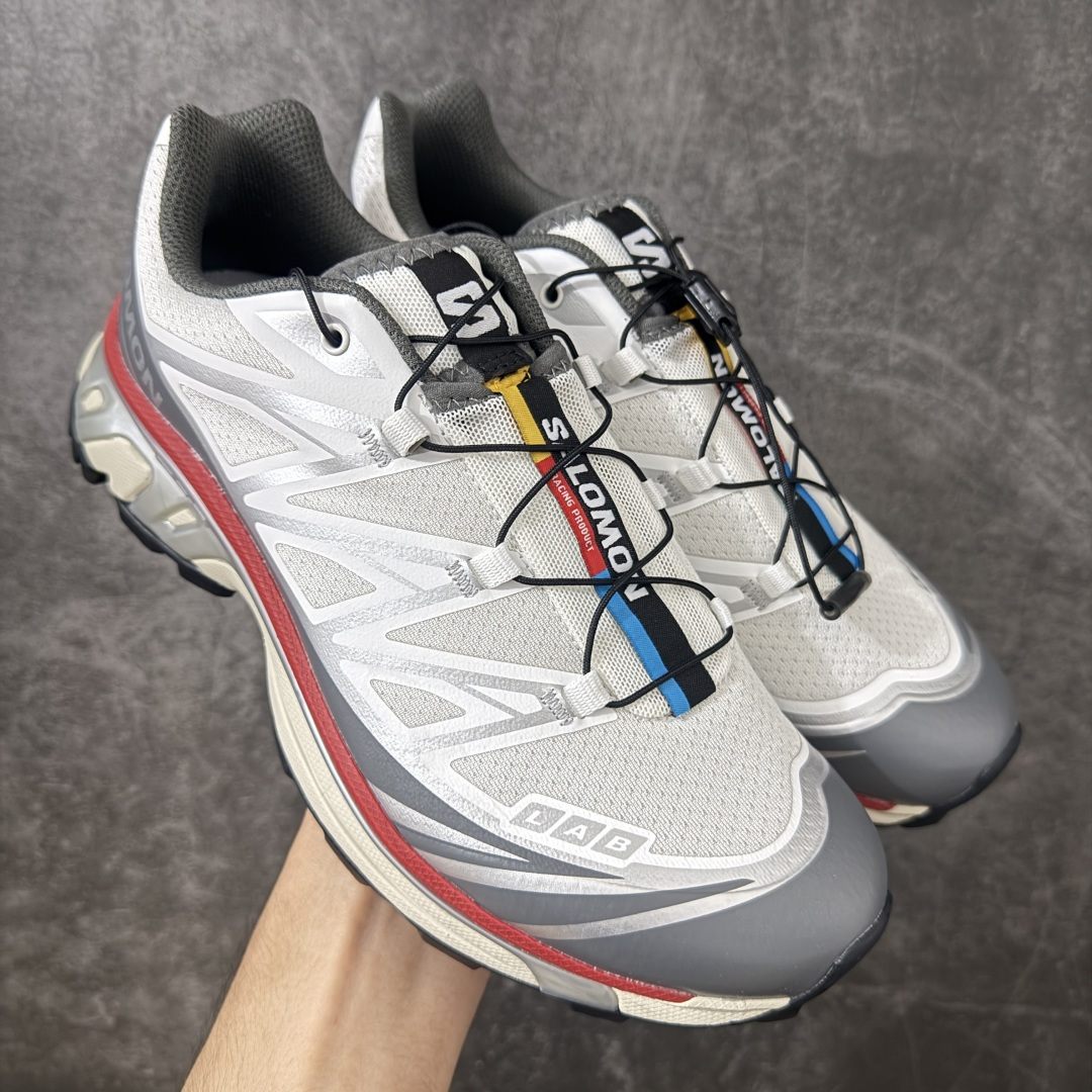 Salomon XT-6 新配色  萨洛蒙复古潮流户外机能登山跑鞋 纯原外贸平台特供订单 耗时半年巨作 全套原纸板楦头开