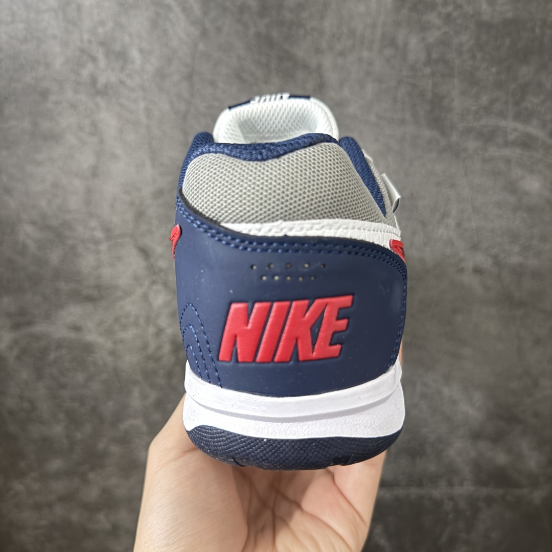 NIKE GATO 低帮生活休闲鞋 透气网布眼融入皮革，织和物合成材质覆面，营造21世初纪的畅跑美学概念。泡棉中底盈轻缓
