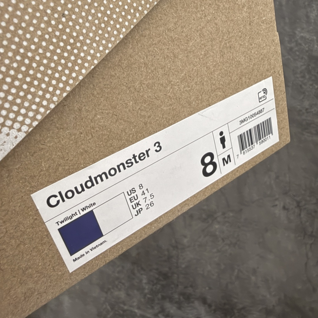 ON 昂跑 Cloudmonster 3 怪兽3代 系列 网面休闲跑步鞋 3MG 目前市场最顶版本 无论版型还是清洁度断