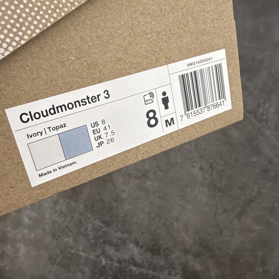 ON 昂跑 Cloudmonster 3 怪兽3代 系列 网面休闲跑步鞋 3MG 目前市场最顶版本 无论版型还是清洁度断