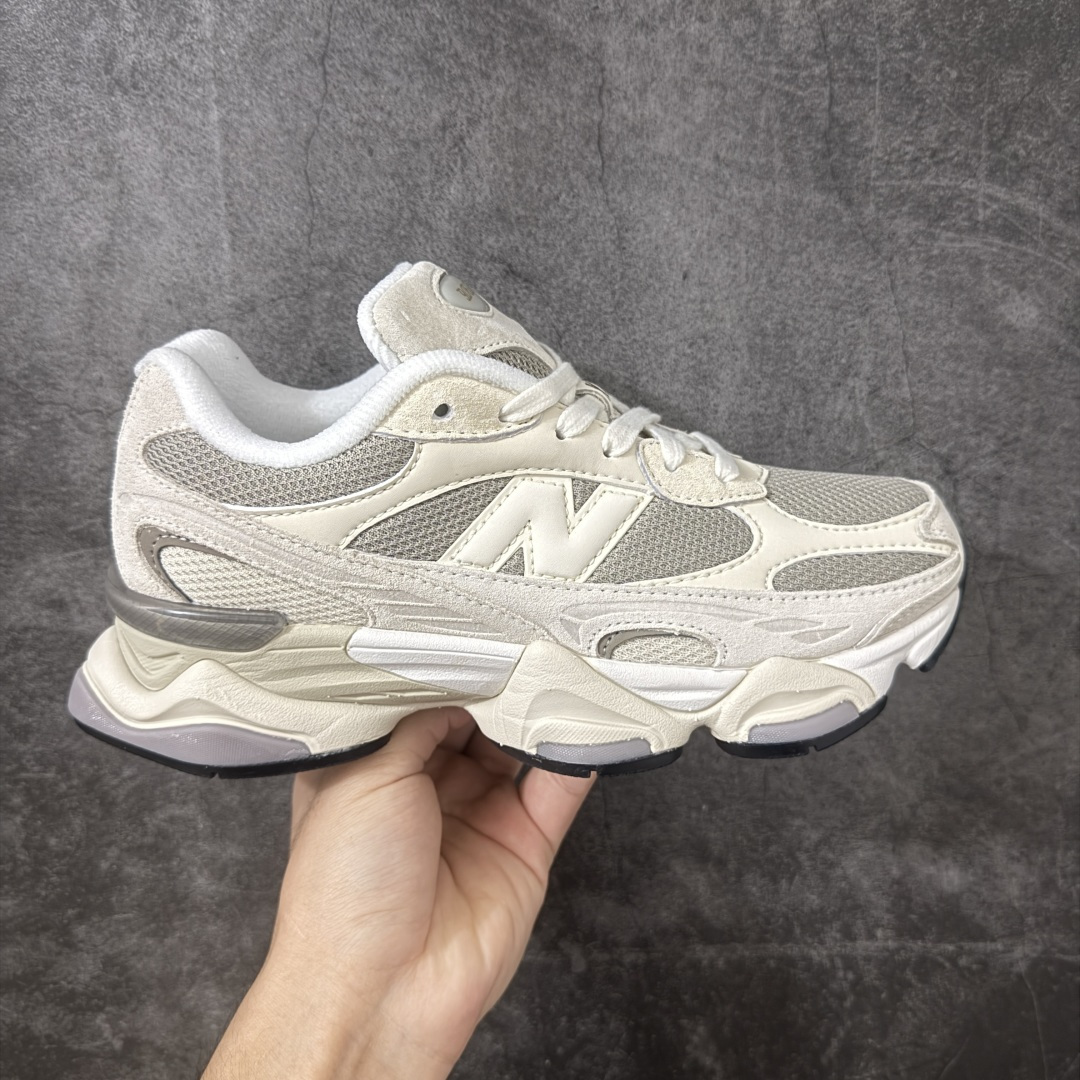 New Balance NB9060 联名款 复古休闲运动慢跑鞋 U90609OG 全套原楦原纸板原厂数据开发 进口三明