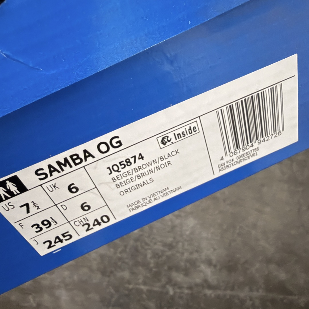 adidas originals SAMBA OG Woody 柔软舒适 防滑耐磨 低帮 JQ5874 市面顶级品质 此