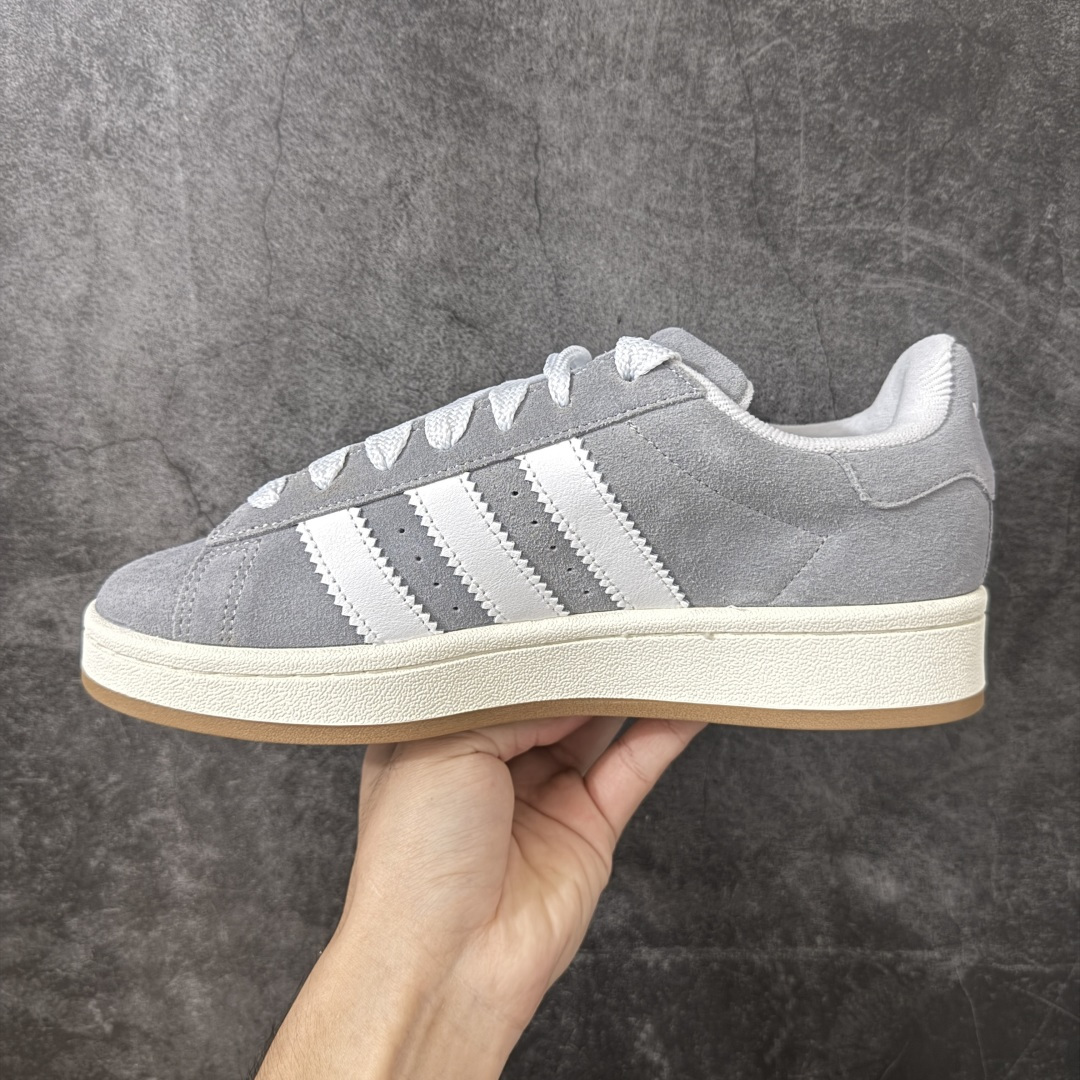 阿迪达斯三叶草adidas originals Campus 00s 灰白生胶 货号：HQ8707 尺码：35.5-45