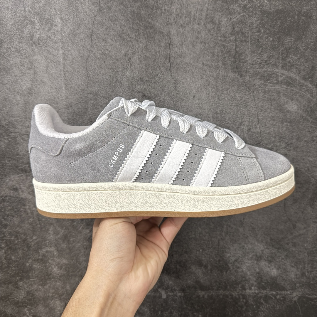 阿迪达斯三叶草adidas originals Campus 00s 灰白生胶 货号：HQ8707 尺码：35.5-45