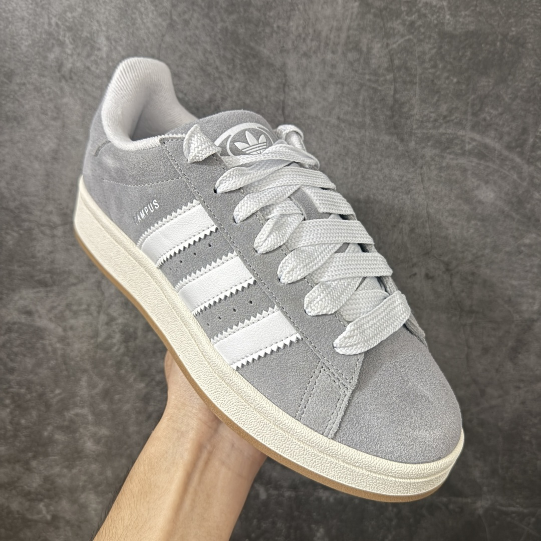 阿迪达斯三叶草adidas originals Campus 00s 灰白生胶 货号：HQ8707 尺码：35.5-45