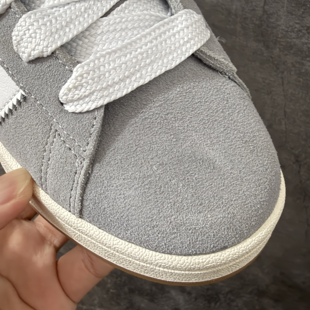 阿迪达斯三叶草adidas originals Campus 00s 灰白生胶 货号：HQ8707 尺码：35.5-45