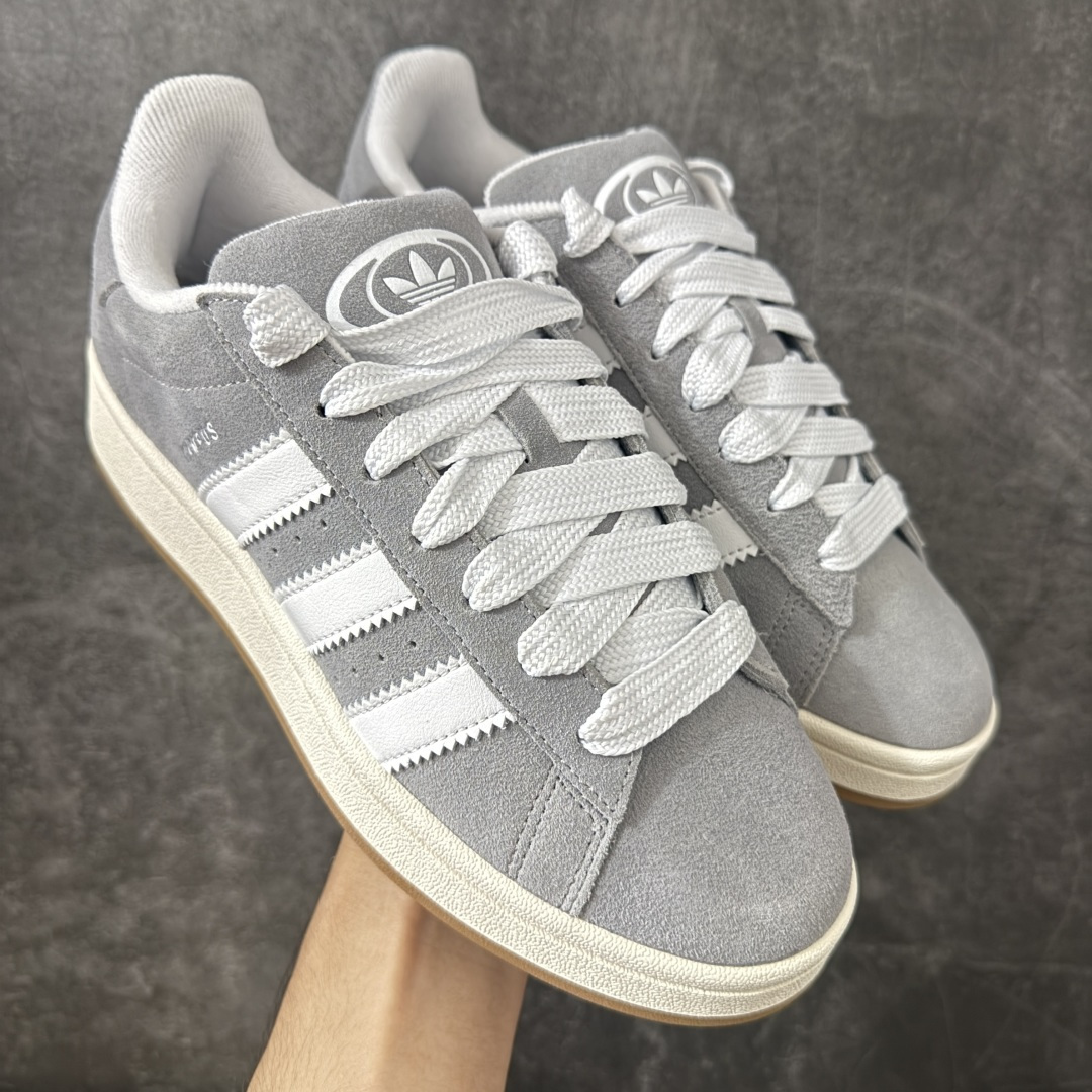 阿迪达斯三叶草adidas originals Campus 00s 灰白生胶 货号：HQ8707 尺码：35.5-45