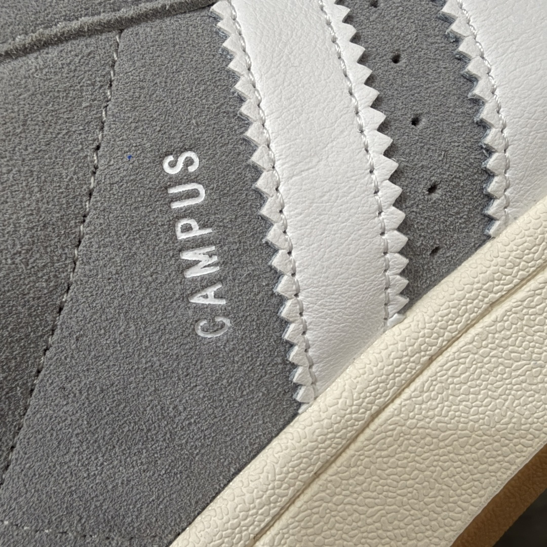阿迪达斯三叶草adidas originals Campus 00s 灰白生胶 货号：HQ8707 尺码：35.5-45